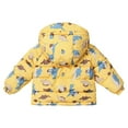 thumbnail image 3 of URMAGIC Kids Boy Girl Cute Cartoon Print Coat Winter Warm Hooded Outwear Lightweight Puffer Water-Resistant Jacket, 3 of 7