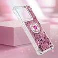 thumbnail image 4 of Funda para Xiaomi Redmi Note 13 Pro 5G con Brillo Líquido Flotante, Purpurina, Parachoques y Anillo Giratorio Soporte, 4 of 5