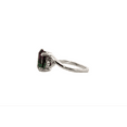 thumbnail image 3 of 2ct Oval Purple Bi-colored Tourmaline Silver Ring, Size 8.5 2OPBTSRS8.5, 3 of 6