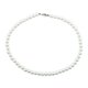 thumbnail image 1 of White   Jewelry Imitation Pearl Necklace w Metal Clasp, 1 of 5