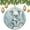 pattern-3204, variant on Owl Sitting on A Stump with Mushroom Christmas Ornaments Funny Animal Xmas Tree Ornaments Customized Ceramic Xmas Tree Decor