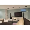 thumbnail image 2 of 3" LED IC Rated Swivel Round Trim Recessed Lighting Kit 4-Pack, Oil Rubbed Bronze, Easy Install Push-N-Click Clips, LED Bulbs Included, 3.25" Hole Size,90965, 2 of 3