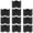 typeD, variant on 10PC Garden Edging Border, Interlocking Scalloped Landscape Fence for Lawn, Flower Beds, and Pathways, Flexible Decorative Garden Border, Multi-Color Options