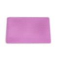 thumbnail image 1 of 17.7*23.6 Inch Double Layer Cat Litter Mat Pet Litter Box Sand Filter Pad Wear-Resistant Scratch Resistant Cat Sand Control Mat, Pad Sand Pot Filter Sand Cushion Grabbing Board, 1 of 9