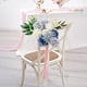 thumbnail image 3 of Combinación de flores artificiales de boda con rosas deliciosas para ramos de boda, centros de mesa, arreglos florales, decoraciones - Estilo: estilo 1;, 3 of 5