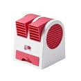 thumbnail image 2 of MMJ Mini Air Cooler Desktop USB Fan 3 Speed Ice Water Drawer Quiet Portable Personal Space Evaporative Air Conditioner Office Dorm, 2 of 6