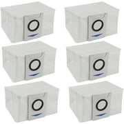 6 X Auto Empty Station Dust Bags For Ecovacs Deebot T10, T20, X1 Omni Series Robots