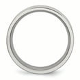 thumbnail image 2 of Bague Alliance en Acier Inoxydable 8 mm Homme Classique Plate pour Papa Hommes pour Lui, 2 of 10