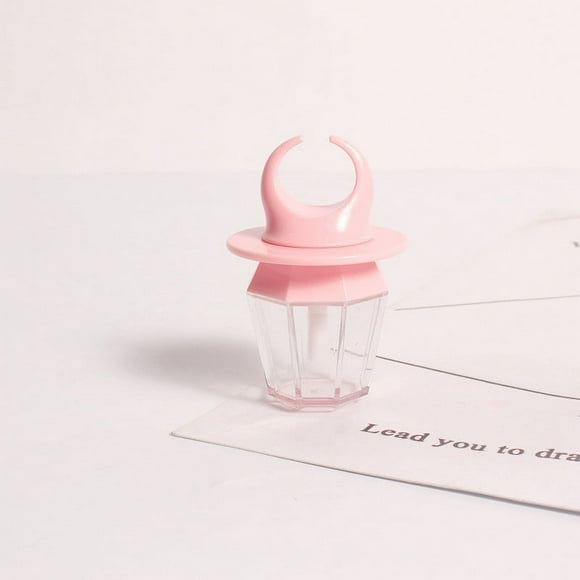 xaoyunyn Luxurious Diamond Shaped Lip Gloss Tube Portable and Stable Leak Proof Design Suit for DIY Lip Balm and Lipstick