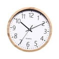 thumbnail image 4 of Reloj de pared silencioso, redondo, moderno, de 12 pulgadas, para colgar en la pared, decorativo, para cocina, oficina, dormitorio, decoración del, 4 of 9