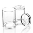 thumbnail image 3 of POINTERTECK Acrylic Cotton Swab & Pads Container Organizer For Your Makeup & Stoarge Needs, 3 of 5