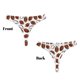 thumbnail image 3 of Fotbe Football Tanga Sin Costuras para Mujer con Estampado – Panties Invisibles, Transpirables y Cómodos para Uso Diario-Small, 3 of 6