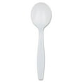 thumbnail image 2 of Dixie Plastic Cutlery, Heavyweight Soup Spoons, White, 100/Box, 2 of 2