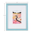 thumbnail image 5 of DesignOvation 8x10 Matted for 4x6 Blue/Champagne Decorative Tabletop Picture Frame, 5 of 10