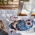 thumbnail image 4 of Latch Hook Kits for Kids and Adults, Elegant Owl | Carpet Making Crochet Kits Embroidery Kits Needlework Crafts for Home Decor, 60X42CM, 4 of 8