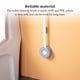 thumbnail image 3 of Cepillo de Baño Matsuzay Montado en la pared Mango de plástico Gris blanco, 3 of 6