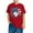 Red, variant on OKSALE Boys Funny 4th of July Shirts Baseball American Flag Graphic Tees Summer Short Sleeve T Shirt Athletic Sports Tops Moisture Wicking Cotton Tshirts