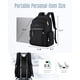 thumbnail image 4 of Mochila LIGHT FLIGHT FLIGHT para portátil de 15.6 pulgadas con carga USB para mujer, color negro, 4 of 6