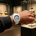 thumbnail image 1 of Reloj Deportivo Digital para Hombre con Pantalla Luminosa, Sumergible 50m, Cronógrafo, Alarma, Cronómetro y Correa de Silicona, 1 of 9