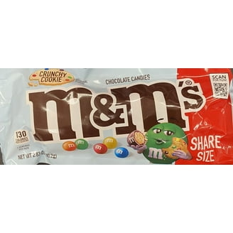 M&M’s M&M's Crunchy Cookie Milk Chocolate Candy, Share Size - 2.83 oz