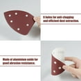 thumbnail image 3 of SPEEDWOX 30 Pcs Mouse Detail Sander Sandpaper 6 Hole, 400 Grit Hook and Loop Detail Sandpaper, for Metal Woodworking Grinding Polishing, 3 of 7