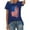 3-Dark Blue, variant on XCHQRTI Vintage 4th of July Women T-Shirt We The People 1776 Patriotic Graphic Tees Short Sleeve Casual Tshirt