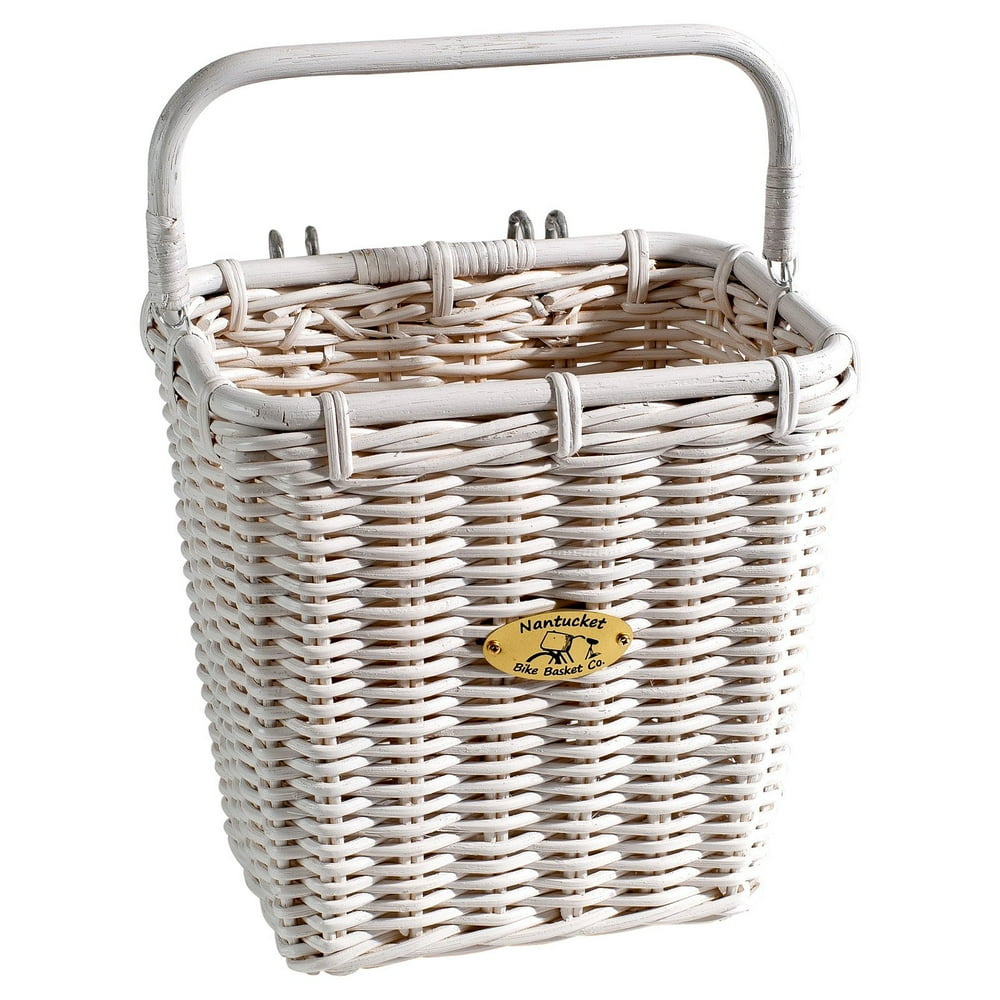 Nantucket Bicycle Basket Co. Cruiser (Pannier Basket w/ Hooks