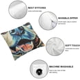 thumbnail image 4 of BANET  Dog Pattern Throw Pillow Covers Car Sofa Cushion Cover Pillowcases Home Decor 20x20in, 4 of 5