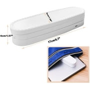 Foldable LED Desk Lamp,Small Book Reading Light with 3 Brightness Color,Rechargeable & Dimmable,Eye-Caring Studying Light,Portable Table Lamp,for Home,Office,Travel
