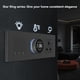 thumbnail image 4 of Tuya ZigBee Inteligente Perilla Termostato Agua Piso Controlador de Temperatura Funciona con para Home Negro, 4 of 5