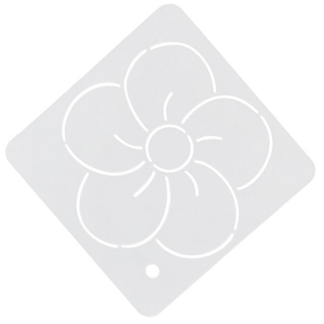 Plantilla de Stencil Semitransparente para de Acrílica 008