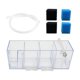 thumbnail image 2 of Caja de filtro para pecera, sistema de filtración silencioso con flujo de goteo. Accesorios para pecera. A, 2 of 9