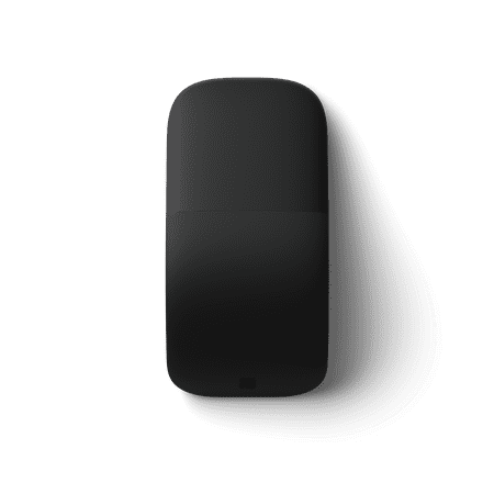 Microsoft - Arc Wireless BlueTrack Ambidextrous Mouse - Black