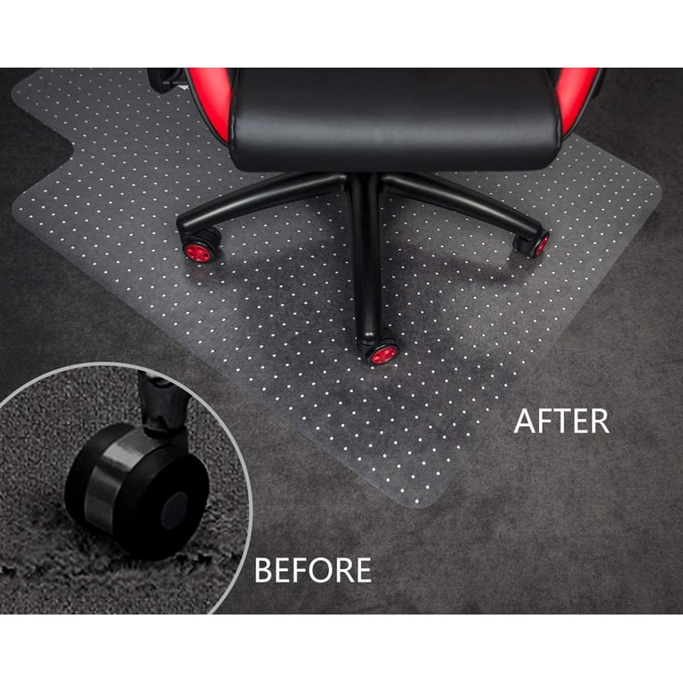 NEFOSO Chair Mat for Carpet, 36 x 48 inch Home Office Chair PVC Floor