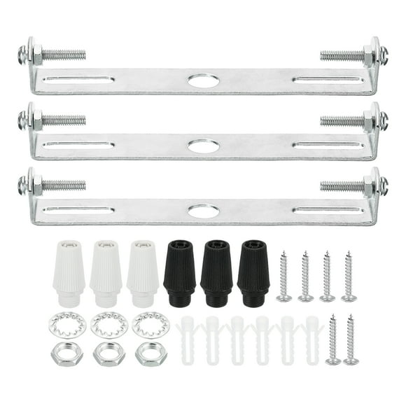 Uxcell Ceiling Light Plate Kit, Light Fixture Mounting Bracket Plate Crossbar 110mm 3