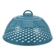 thumbnail image 1 of Tente Alimentaire en Maille Plastique Ronde Assiette Alimentaire Filet Parapluie Housse Réutilisable Pique-Nique Extérieur Filet Gâteau Dômes Protecteur pour Cuisine Maison Fête BBQ Légumes Fruits, 1 of 4