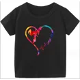 thumbnail image 5 of Dance Heart Kids T Shirt Dance Taekwondo Girls Printed Summer Sports T-shirt for Kids Aliexpress Uk Stranger Things Tops Tee, 5 of 5