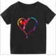thumbnail image 5 of Dance Heart Kids T Shirt Dance Taekwondo Girls Printed Summer Sports T-shirt for Kids Aliexpress Uk Stranger Things Tops Tee, 5 of 5