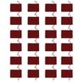 thumbnail image 3 of Bolsa De Calendario De Navidad, Patrón único De Bolsa De Cuenta Regresiva De Navidad Para árbol De Navidad Para El Hogar Para La Tienda Ccdes Vino rojo, 3 of 8
