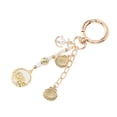 thumbnail image 6 of Unique Bargains 1 Pc Handbag Charm Keychain Tree Bag Accessories Gold Tone, 6 of 6