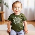 thumbnail image 2 of The Birthday Dude Stars Shirt Birthday Boys Outfit for All-Ages Military Green Shirt 2T, 2 of 5