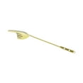 thumbnail image 2 of DOLITY Front Mount Toilet Handle Rustproof Heavy Duty Easy Installation Toilet Part Gold, 2 of 9