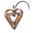 thumbnail image 2 of HEART FLY THRU Good Directions Venetian Bronze Bird Feeder, 2 of 2