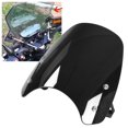 thumbnail image 4 of Motorcycle Windshield Wind Deflector Protective Replacement for CB650R 2019 2020 2021Black, 4 of 5