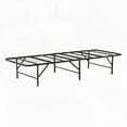 thumbnail image 4 of Black Bedroom Furniture Twin XL Metal Foundation Bed, Strong Mattress Support, Easy Assembly, 4 of 5