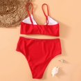 thumbnail image 7 of Afdoent Tankini Swimsuits For Women Two Piece Bikini With V Neck High Waisted Bathing Suit For Beach Pool Swimwear, 7 of 7