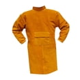 thumbnail image 4 of para proteger de soldadura de piel de vacuno de ropa protectora resistente Naranja shamjiam Abrigo de soldadura, 4 of 8