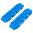 thumbnail image 2 of LeeQinersw 2 Pieces RC Crawler Sand Ladder Accessories Easy Installation Modification Ramp Board for RC Cars for 1/10 1/14 1/12 Supplies Blue, 2 of 7