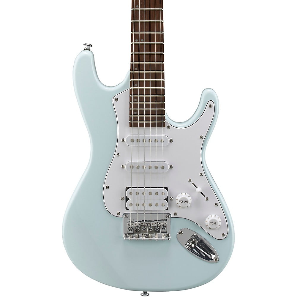 Mitchell TD100 ShortScale Electric Guitar Powder Blue 3Ply White