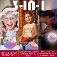 thumbnail image 6 of Flooyes Unicorn Gift for Girls 6 7 8 9 10 12+, DIY Unicorn Terrarium Kit for Kids with Growing Crystals, Art& Crafts Kit Night Light,STEM Educational Toy, Birthday Christmas Gift for Kids Ages 6-12, 6 of 8